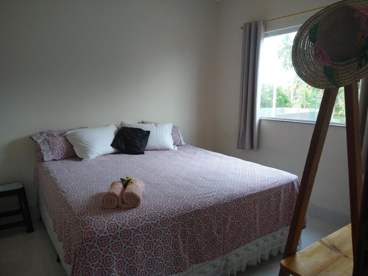 O Paraíso é Aqui - Cama King Size, ar condicionado e café da manhã - banheiro social Caravelas Esterno foto